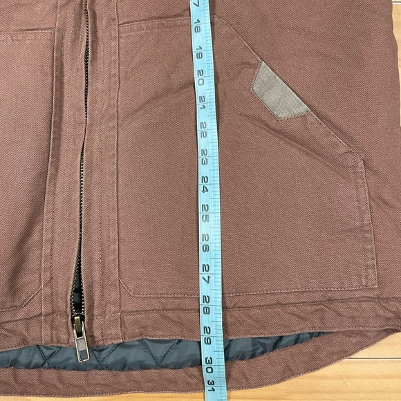 Concealed Carry Canvas Vest -Brown | Large Tall - Picture 6 of 8